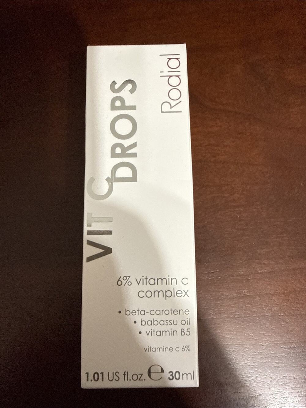 Rodial Vit C Drops 6% Vitamin C Complex Brightening Face Serum - New in Box